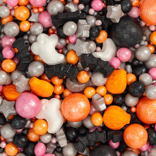 Michaels, PME Cake Sweet Street® Ghostly Glimmer Sprinkle Mix – Category: Halloween Baking